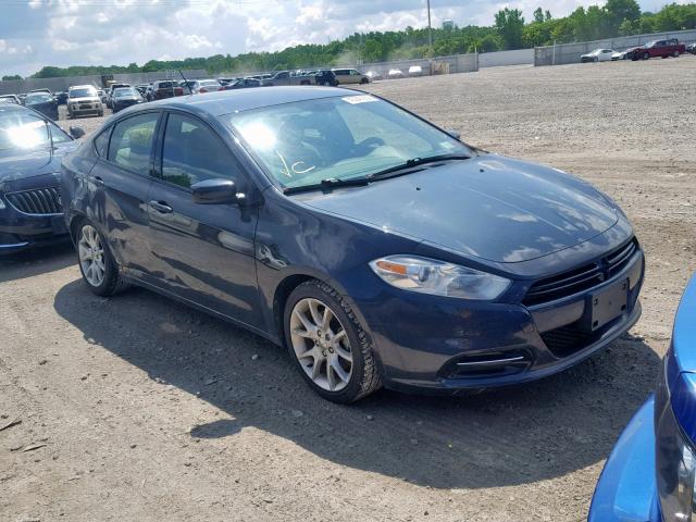 1C3CDFBH0DD134212 - 2013 DODGE DART SXT BLUE photo 1