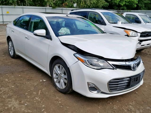 4T1BK1EB7EU092612 - 2014 TOYOTA AVALON BAS WHITE photo 1