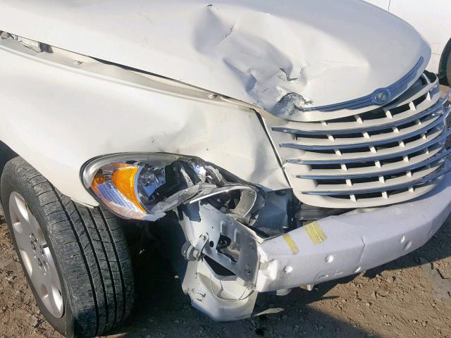 3A4FY48B46T242103 - 2006 CHRYSLER PT CRUISER WHITE photo 9