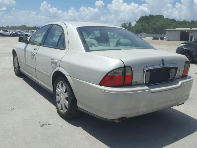 1LNHM87A25Y621152 - 2005 LINCOLN LS WHITE photo 3