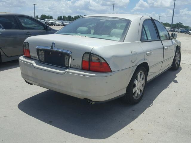 1LNHM87A25Y621152 - 2005 LINCOLN LS WHITE photo 4