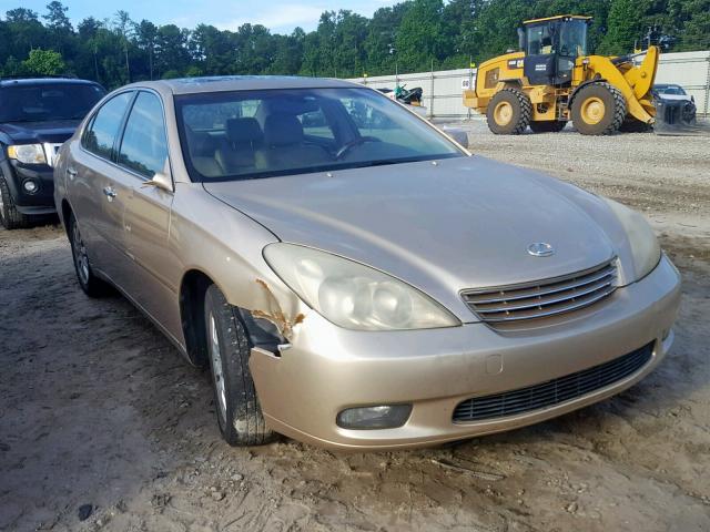 JTHBA30G945018900 - 2004 LEXUS ES 330 BEIGE photo 1