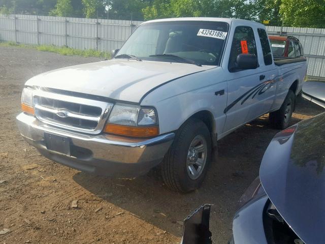 1FTYR14VXYTA86433 - 2000 FORD RANGER SUP WHITE photo 2