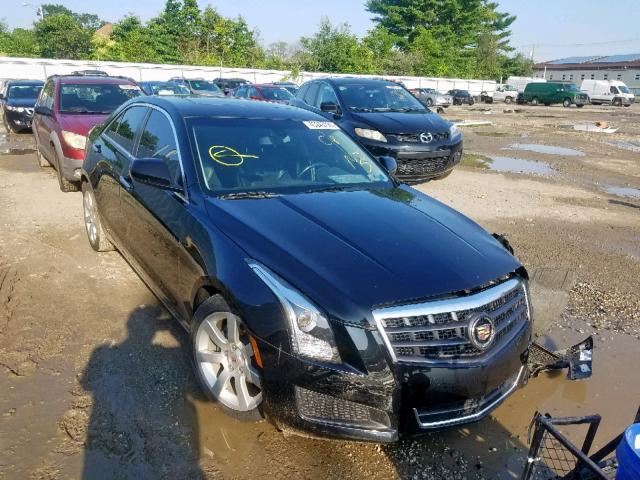 1G6AA5RAXD0176234 - 2013 CADILLAC ATS BLACK photo 1