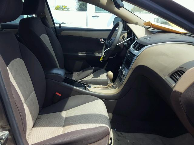 1G1ZB5EB5AF317949 - 2010 CHEVROLET MALIBU LS TAN photo 5