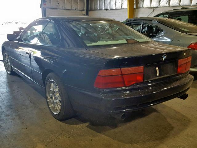 WBAEF6321SCC90089 - 1995 BMW 840 CI AUT BLUE photo 3