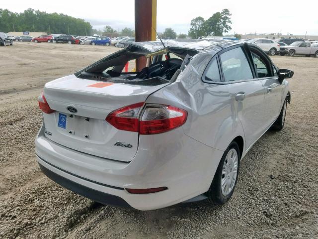 3FADP4AJ9FM216128 - 2015 FORD FIESTA S WHITE photo 4