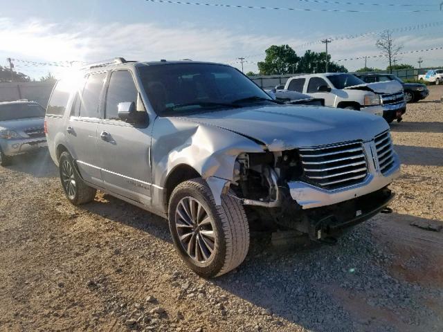 5LMJJ2HT1FEJ05520 - 2015 LINCOLN NAVIGATOR ვერცხლისფერი ფოტო 1