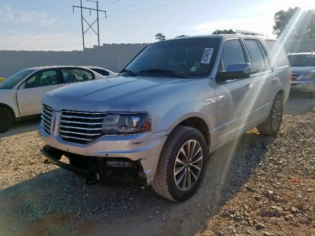 5LMJJ2HT1FEJ05520 - 2015 LINCOLN NAVIGATOR ვერცხლისფერი ფოტო 2