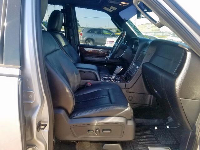 5LMJJ2HT1FEJ05520 - 2015 LINCOLN NAVIGATOR ვერცხლისფერი ფოტო 5