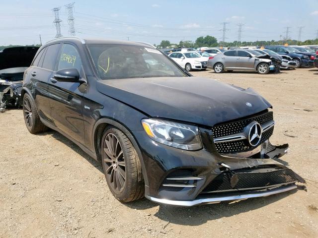 WDC0G6EB0HF247384 - 2017 MERCEDES-BENZ GLC 43 4MA BLACK photo 1