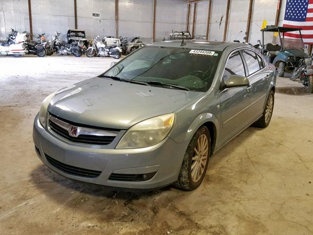 1G8ZV57717F282207 - 2007 SATURN AURA XR GRAY photo 2