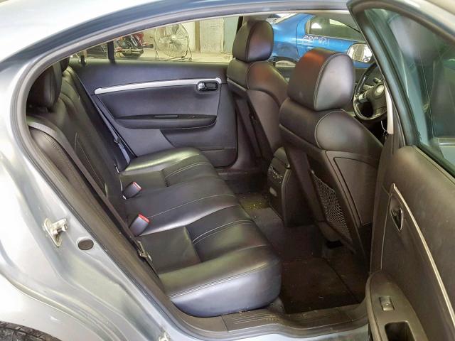 1G8ZV57717F282207 - 2007 SATURN AURA XR GRAY photo 6