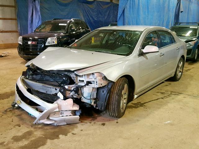 1G1ZC5E02CF216737 - 2012 CHEVROLET MALIBU 1LT 银色 照片 2