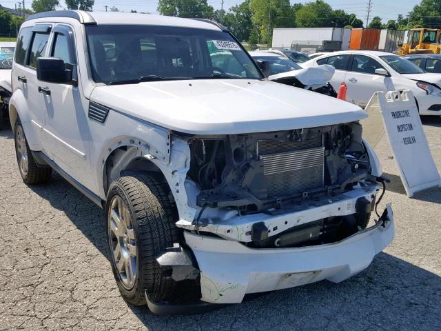 1D4PU4GK1BW606105 - 2011 DODGE NITRO HEAT WHITE photo 1