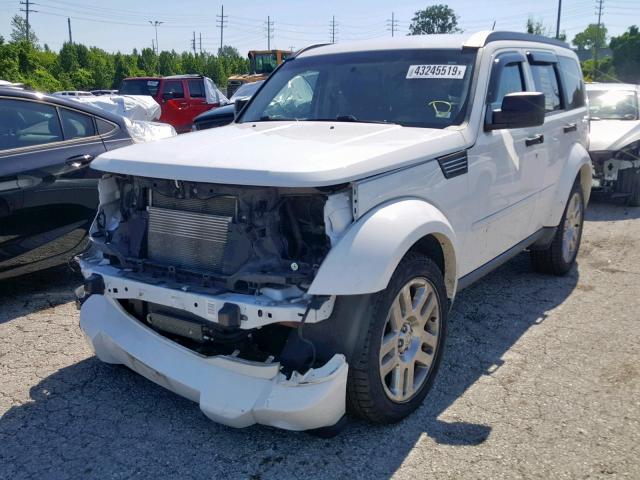 1D4PU4GK1BW606105 - 2011 DODGE NITRO HEAT WHITE photo 2