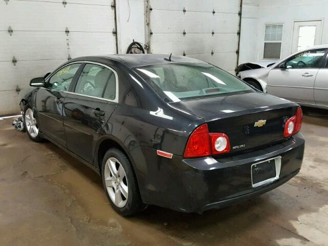 1G1ZB5E1XBF333704 - 2011 CHEVROLET MALIBU LS 黑色 照片 3