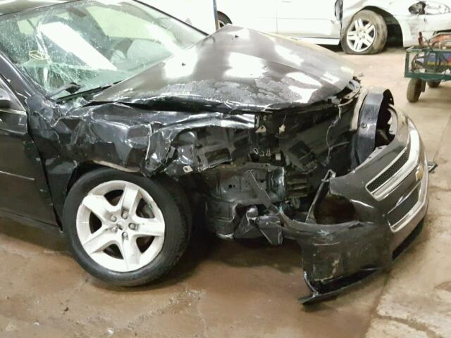 1G1ZB5E1XBF333704 - 2011 CHEVROLET MALIBU LS 黑色 照片 9