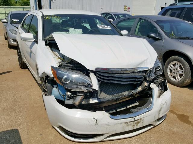 1C3CCBBB9DN609762 - 2013 CHRYSLER 200 TOURIN WHITE photo 1