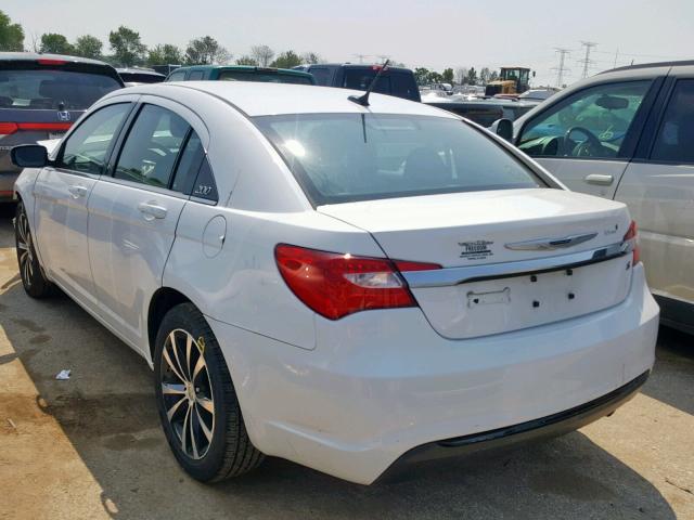 1C3CCBBB9DN609762 - 2013 CHRYSLER 200 TOURIN WHITE photo 3