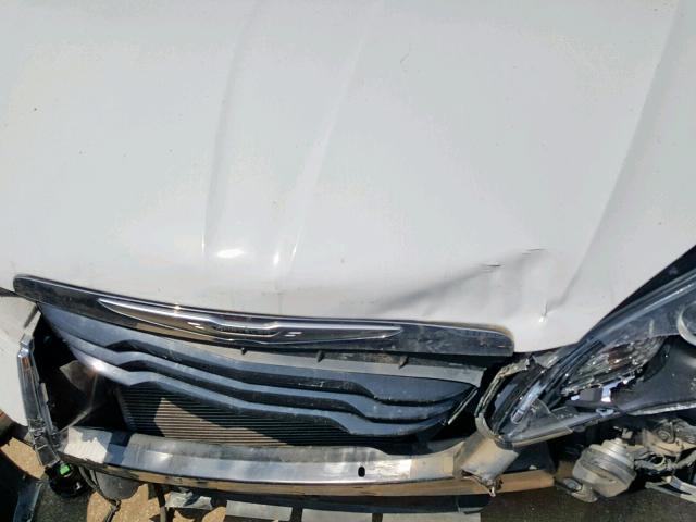 1C3CCBBB9DN609762 - 2013 CHRYSLER 200 TOURIN WHITE photo 7