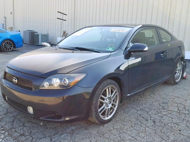 JTKDE3B75A0320763 - 2010 TOYOTA SCION TC შავი ფოტო 2