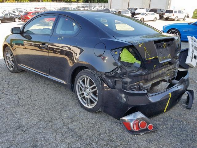 JTKDE3B75A0320763 - 2010 TOYOTA SCION TC შავი ფოტო 3