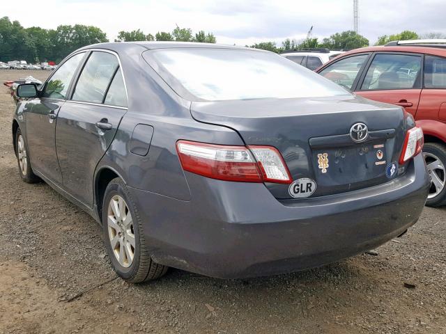 4T1BB46K87U016626 - 2007 TOYOTA CAMRY NEW GRAY photo 3