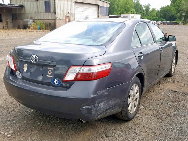 4T1BB46K87U016626 - 2007 TOYOTA CAMRY NEW GRAY photo 4