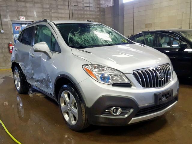 KL4CJFSB6FB241614 - 2015 BUICK ENCORE CON SILVER photo 1