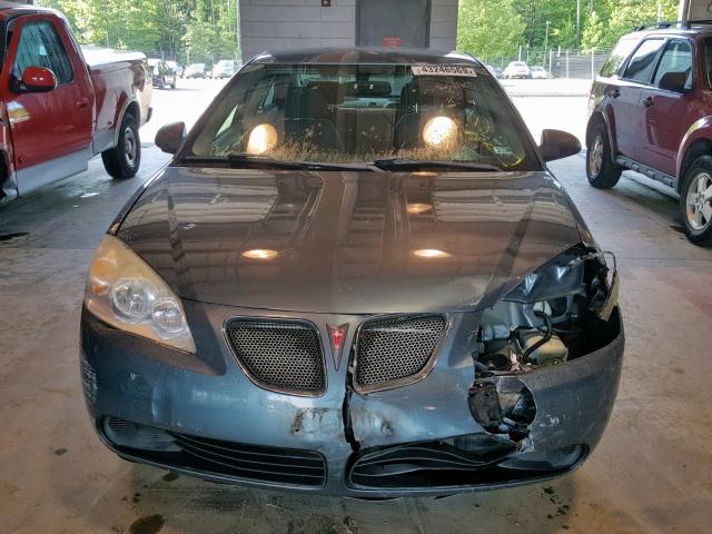 1G2ZF55B664253147 - 2006 PONTIAC G6 SE GREEN photo 10