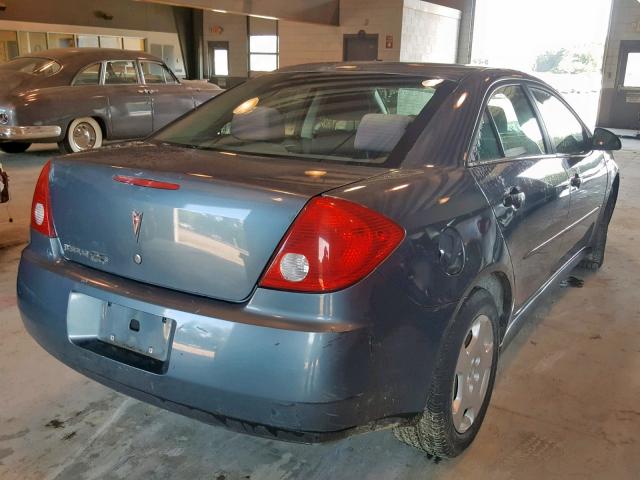 1G2ZF55B664253147 - 2006 PONTIAC G6 SE GREEN photo 4