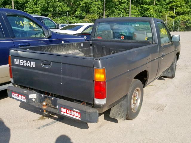 1N6SD11S3NC375080 - 1992 NISSAN TRUCK SHOR GRAY photo 4