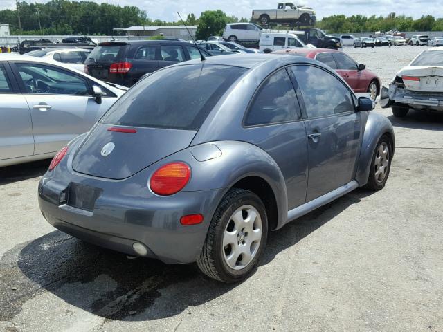 3VWCK21C43M432441 - 2003 VOLKSWAGEN NEW BEETLE GRAY photo 4