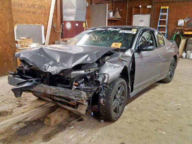 2G1WK151569167702 - 2006 CHEVROLET MONTE CARL ნაცრისფერი ფოტო 2