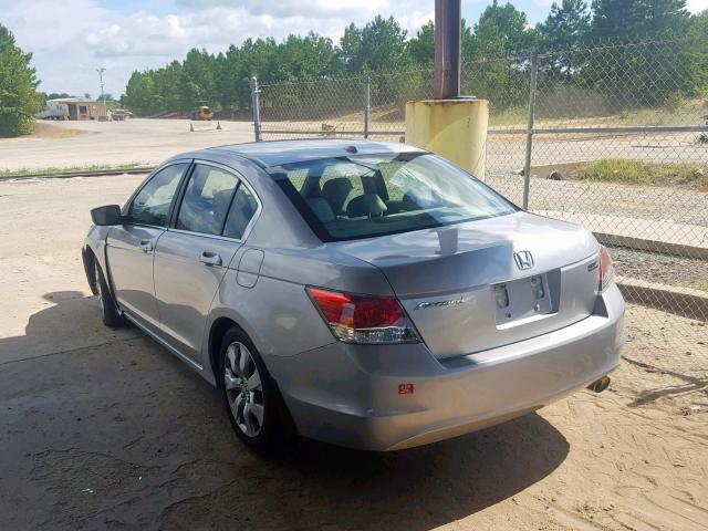 1HGCP2F80AA135770 - 2010 HONDA ACCORD EXL SILVER photo 3