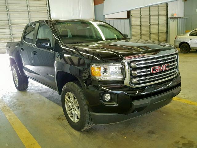 1GTG6CEN5K1125642 - 2019 GMC CANYON SLE BLACK photo 1