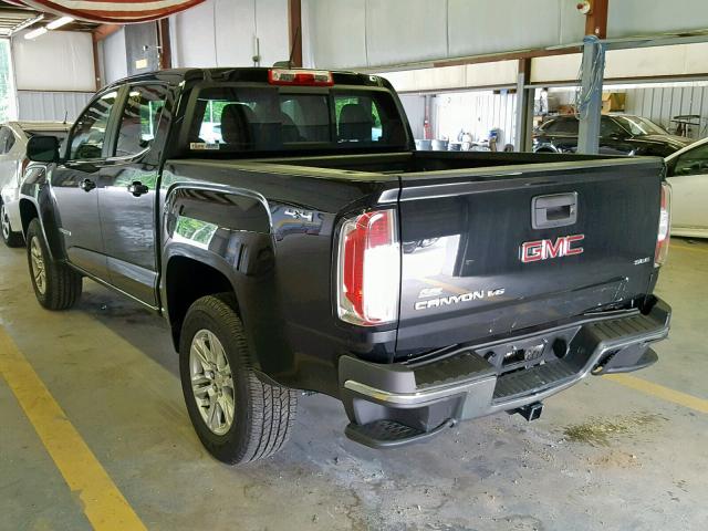 1GTG6CEN5K1125642 - 2019 GMC CANYON SLE BLACK photo 3