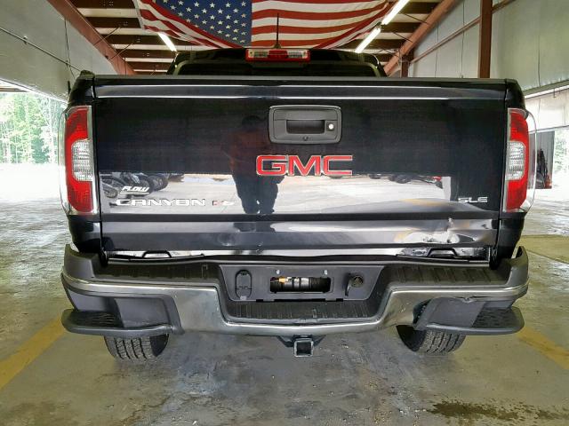 1GTG6CEN5K1125642 - 2019 GMC CANYON SLE BLACK photo 9