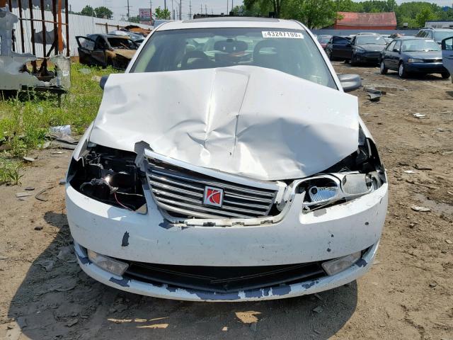 1G8AK55B96Z165596 - 2006 SATURN ION LEVEL WHITE photo 9