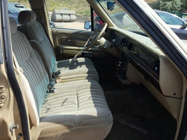 1FABP43F1FZ138314 - 1985 FORD LTD CROWN BEIGE photo 5