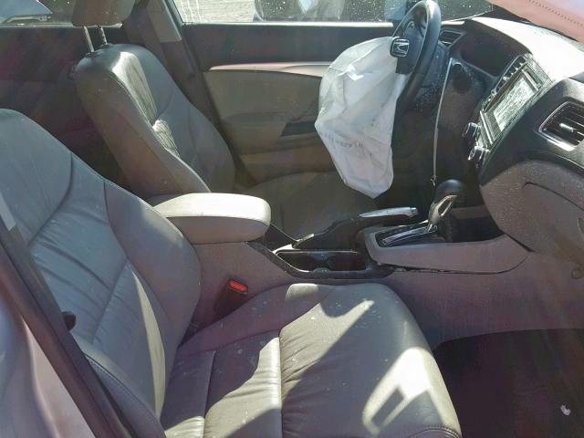 2HGFB2F90FH523322 - 2015 HONDA CIVIC EXL 银色 照片 5