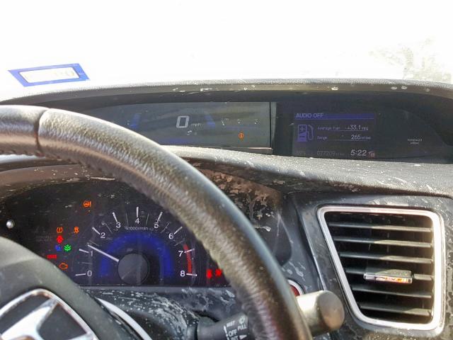 2HGFB2F90FH523322 - 2015 HONDA CIVIC EXL 银色 照片 8