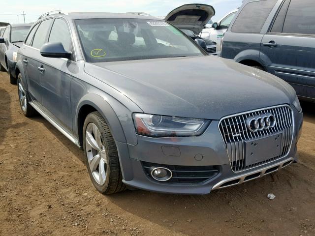 WA1UFAFL3EA092465 - 2014 AUDI A4 ALLROAD SILVER photo 1