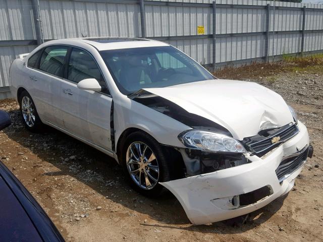 2G1WU583089209694 - 2008 CHEVROLET IMPALA LTZ WHITE photo 1