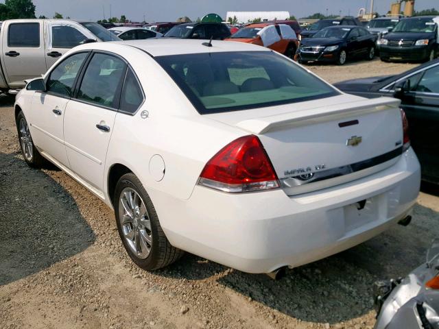 2G1WU583089209694 - 2008 CHEVROLET IMPALA LTZ WHITE photo 3