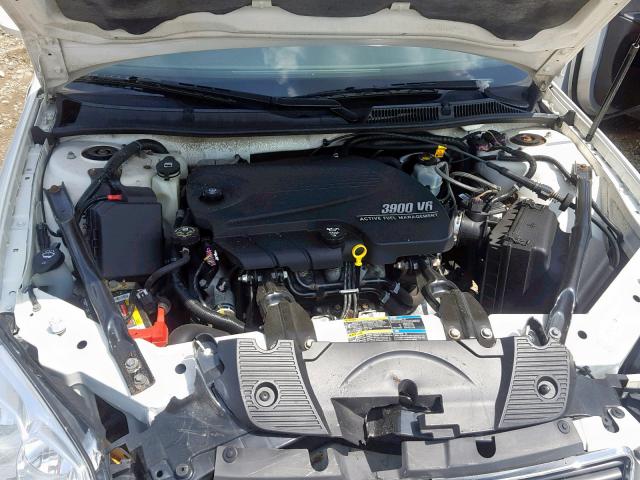 2G1WU583089209694 - 2008 CHEVROLET IMPALA LTZ WHITE photo 7