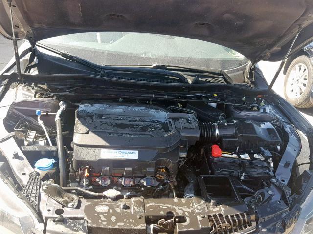 1HGCR3F88DA016420 - 2013 HONDA ACCORD EXL CHARCOAL photo 7