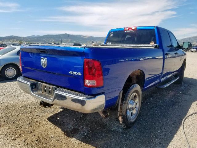 3C63R3GL3EG161344 - 2014 RAM 3500 ST BLUE photo 4