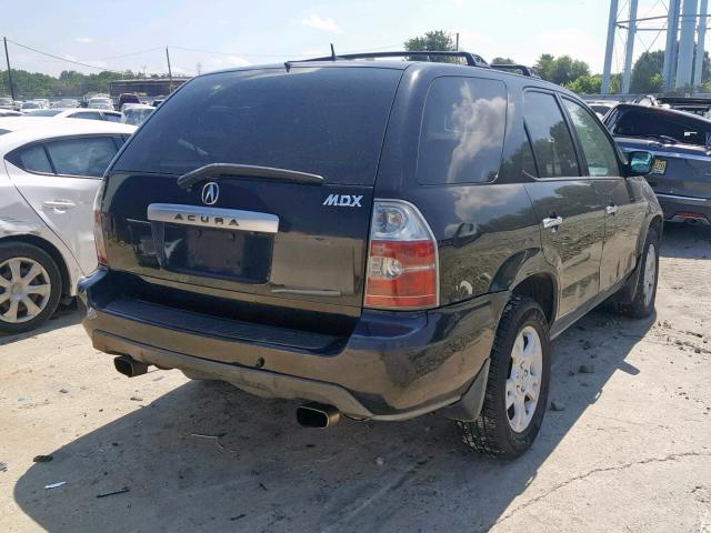 2HNYD18895H528799 - 2005 ACURA MDX TOURIN BLACK photo 4